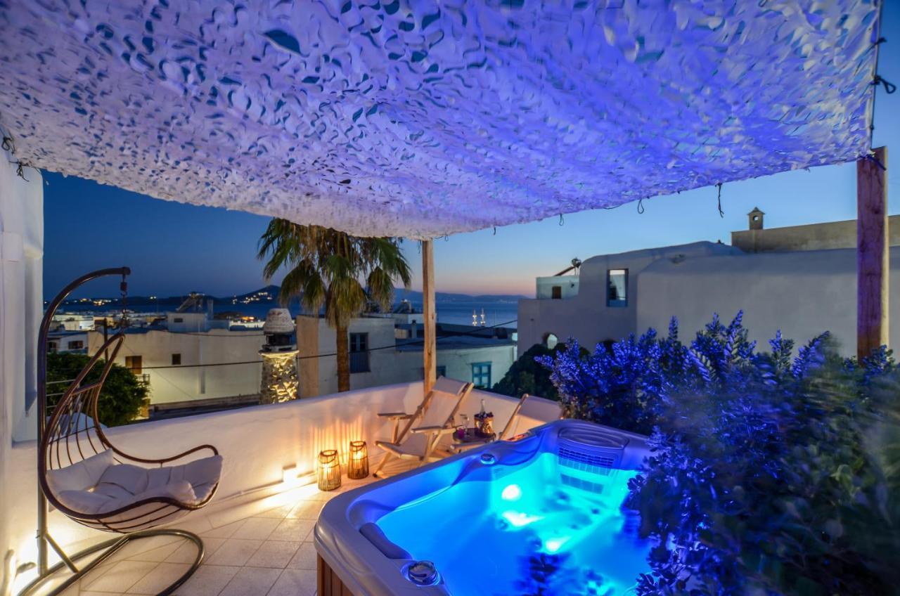 Honey & Cinnamon Luxury Suite Naxos City Exterior foto